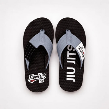 Flowflip KIDS Grey Belt BJJ flip flops Original